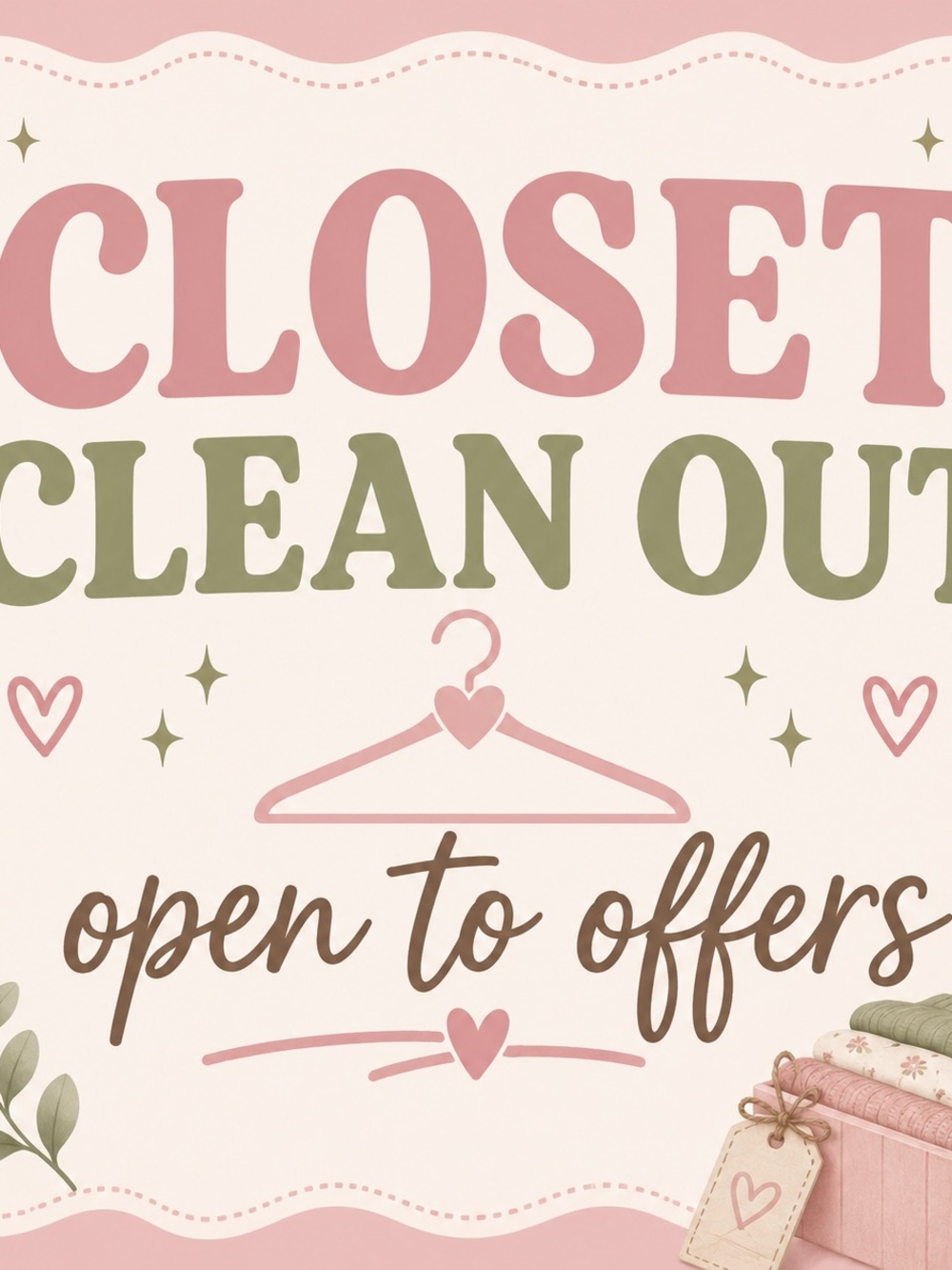 Closet Clean Out